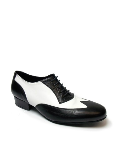 art.1103 nero bianco suola cuoio