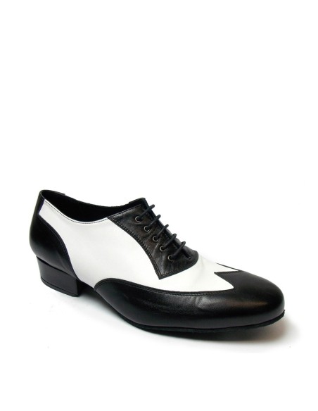 art.1103 nero bianco suola cuoio