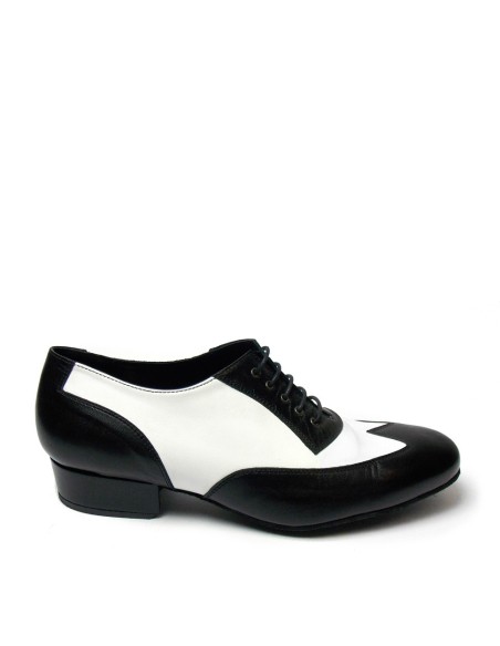 art.1103 nero bianco suola cuoio