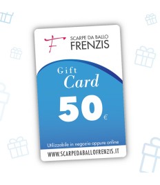 E-Gift Card - 50 - Gift Card Scarpe da Ballo Frenzis