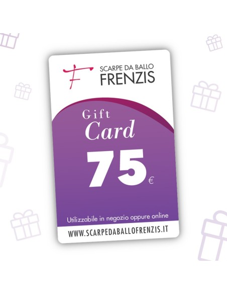 E-Gift Card - 75 - Gift Card Scarpe da Ballo Frenzis
