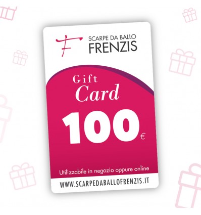 E-Gift Card - 100 - Gift Card Scarpe da Ballo Frenzis