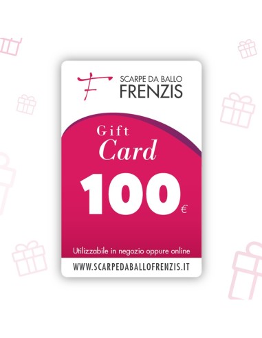 E-Gift Card - 100 - Gift Card Scarpe da Ballo Frenzis