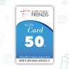 E-Gift Card - 50 - Gift Card Scarpe da Ballo Frenzis