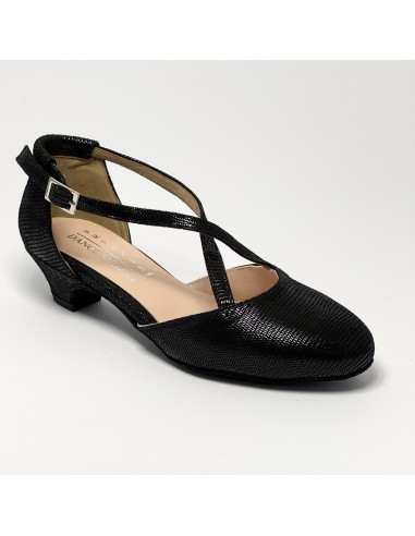 Scarpa da ballo donna ballo da sala liscio allenamento studio training nabuk lucertolina suola bufalo tacco 30 stiletto