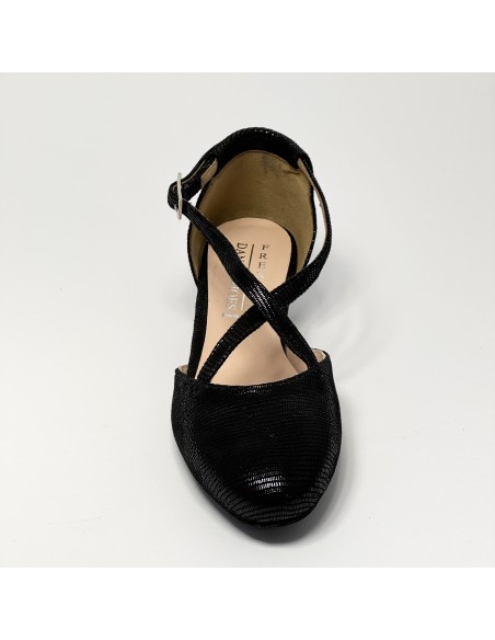 Scarpa da ballo donna ballo da sala liscio allenamento studio training nabuk lucertolina suola bufalo tacco 30 stiletto