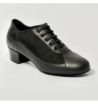 Scarpa da ballo donna allenamento training studio allacciata pelle