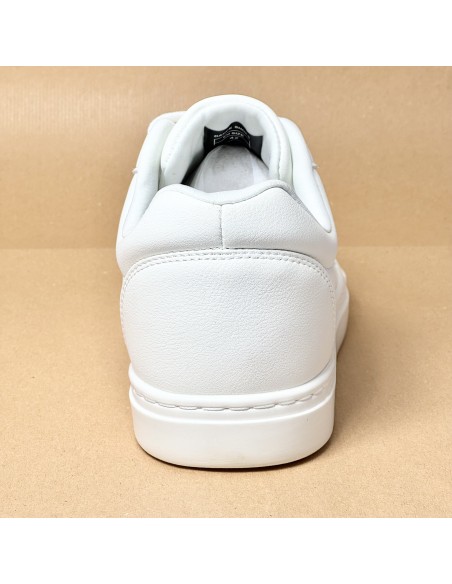 Scarpa da ballo Sneaker unisex per ballo latino salsa bachata tutta bianca allacciata suola gommina da ballo comodissima