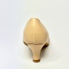 Scarpa da ballo donna liscio da sala standard punta chiusa pelle carne suola bufalo tacco 50 rocchetto