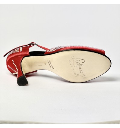 HOT Strass Scarpa Da Ballo Latino Americano Scarpa Da Ballo