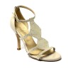 Scarpa da ballo donna cerimonia tango latino ballo da sala pelle beige nabuk fish suola cuoio pomiciato tacco 90 stiletto