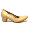 Scarpa da ballo donna ballo da sala standard liscio latino tango pelle carne suola bufalo tacco 30 largo