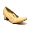 Scarpa da ballo donna ballo da sala standard liscio latino tango pelle carne suola bufalo tacco 30 largo