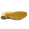 Scarpa da ballo donna ballo da sala standard liscio latino tango pelle carne suola bufalo tacco 30 largo