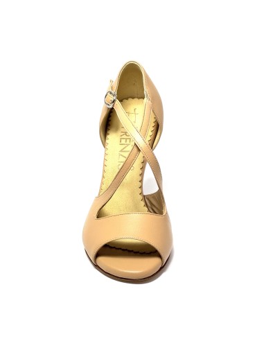 Scarpa da ballo donna tango argentino latino americano ballo da sala liscio pelle carne suola cuoio pomiciato tacco 90 stiletto