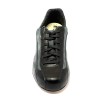 Sneakers da ballo donna ballo da sala liscio allenamento latino tango pelle nero camoscio grigio suola cuoio pomiciato tacco 40