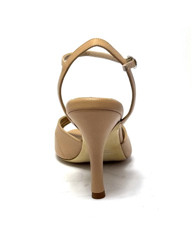 Scarpa da ballo donna tango argentino ballo da sala latino pelle carne sottopiede memory suola cuoio pomiciato tacco 90