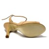 Scarpa da ballo donna tango argentino ballo da sala latino pelle carne sottopiede memory suola cuoio pomiciato tacco 90