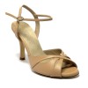 Scarpa da ballo donna tango argentino ballo da sala latino pelle carne sottopiede memory suola cuoio pomiciato tacco 90