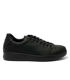 Sneaker da ballo unisex latino americano salsa bachata kizomba sottopiede memory pelle nero suola gommina da ballo