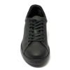 Sneaker da ballo unisex latino americano salsa bachata kizomba sottopiede memory pelle nero suola gommina da ballo