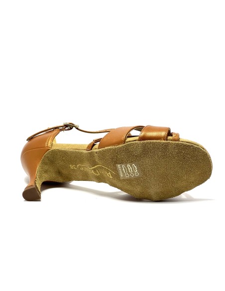 Scarpa da ballo donna latino americano caraibici salsa bachata ballo da sala tango pelle carne suola bufalo tacco 70 rocchetto