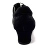 Scarpa da ballo unisex allenamento latino americano caraibico ballo da sala tango nabuk tessuto nero suola bufalo tacco 40