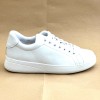 Sneaker da ballo unisex latino americano salsa bachata kizomba sottopiede memory pelle bianca suola gommina da ballo