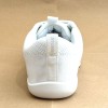 Sneaker da ballo unisex allenamento ballo da sala latino tango caraibici tessuto traspirante bianco suola spezzata gommina