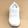 Sneaker da ballo unisex allenamento ballo da sala latino tango caraibici tessuto traspirante bianco suola spezzata gommina