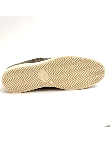 Sneaker casual uomo articolo SPENCER2 camoscio grigio pelle taupe suola gomma
