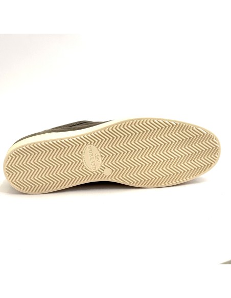Sneaker casual uomo articolo SPENCER2 camoscio grigio pelle taupe suola gomma